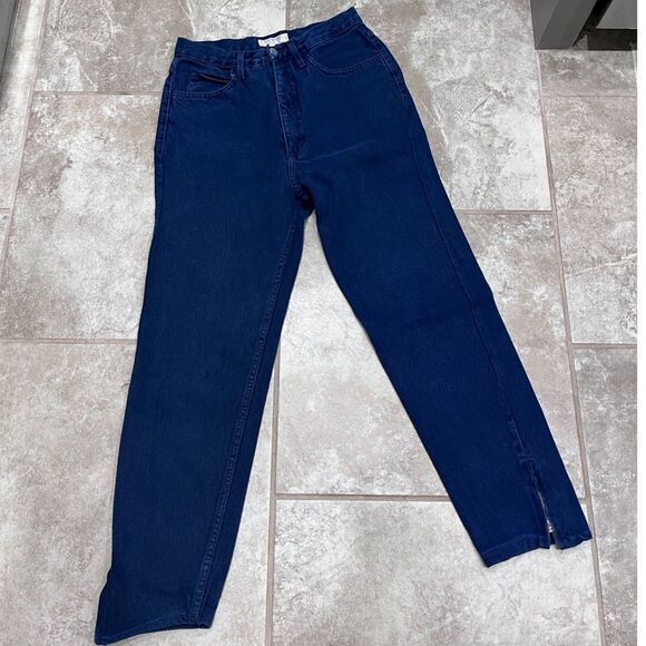 Guess High Rise Zipper Ankle Vintage 90s Jeans Size 30 - Picture 3 of 13